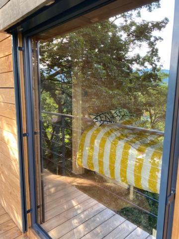 Le Moonloft Insolite Tiny-House Dans Les Arbres & 1 Seance De Sauna Pour 2 Avec Vue Panoramique Osenbach المظهر الخارجي الصورة