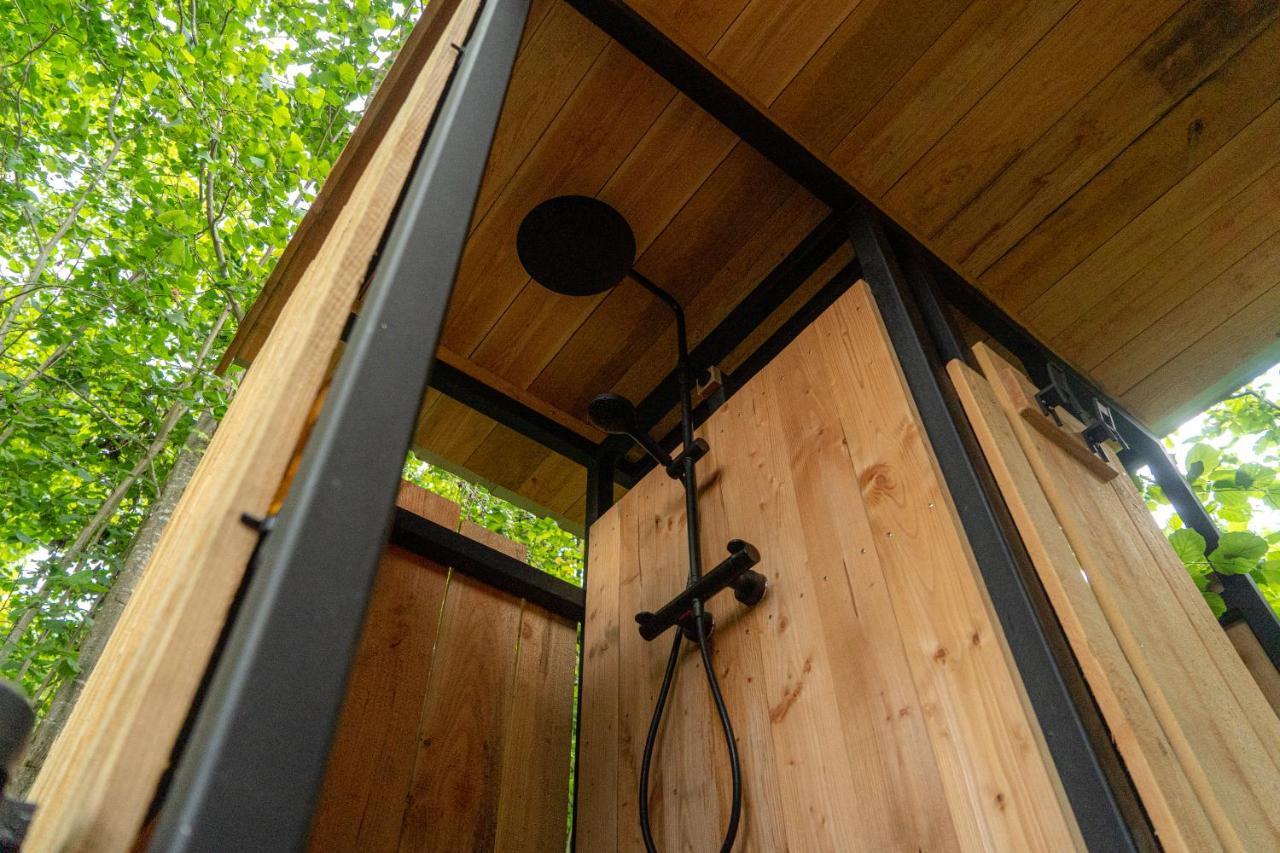 Le Moonloft Insolite Tiny-House Dans Les Arbres & 1 Seance De Sauna Pour 2 Avec Vue Panoramique Osenbach المظهر الخارجي الصورة