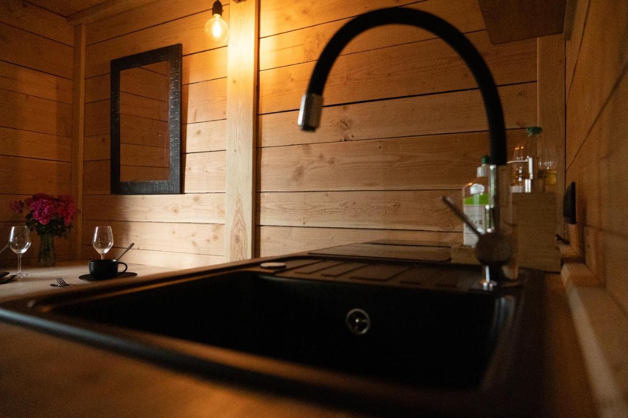 Le Moonloft Insolite Tiny-House Dans Les Arbres & 1 Seance De Sauna Pour 2 Avec Vue Panoramique Osenbach المظهر الخارجي الصورة