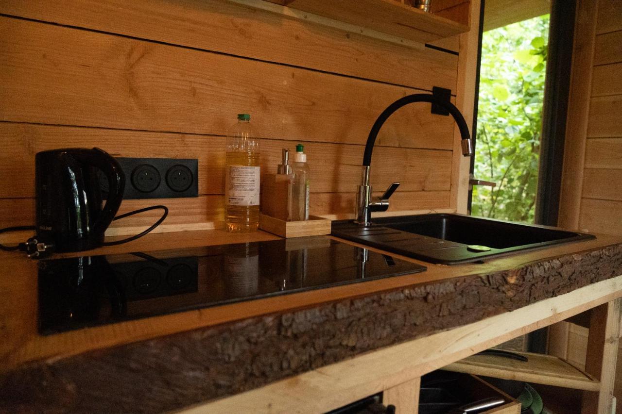 Le Moonloft Insolite Tiny-House Dans Les Arbres & 1 Seance De Sauna Pour 2 Avec Vue Panoramique Osenbach المظهر الخارجي الصورة